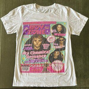 My Chemical Romance White T-shirt Gildan Print Tee